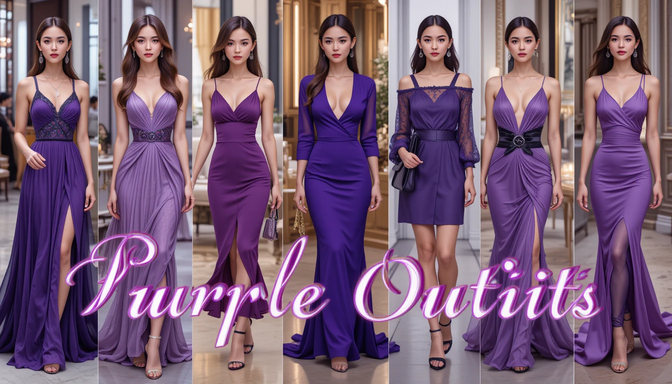 30+ Stunning Women's Purple Outfits for Every Occasion