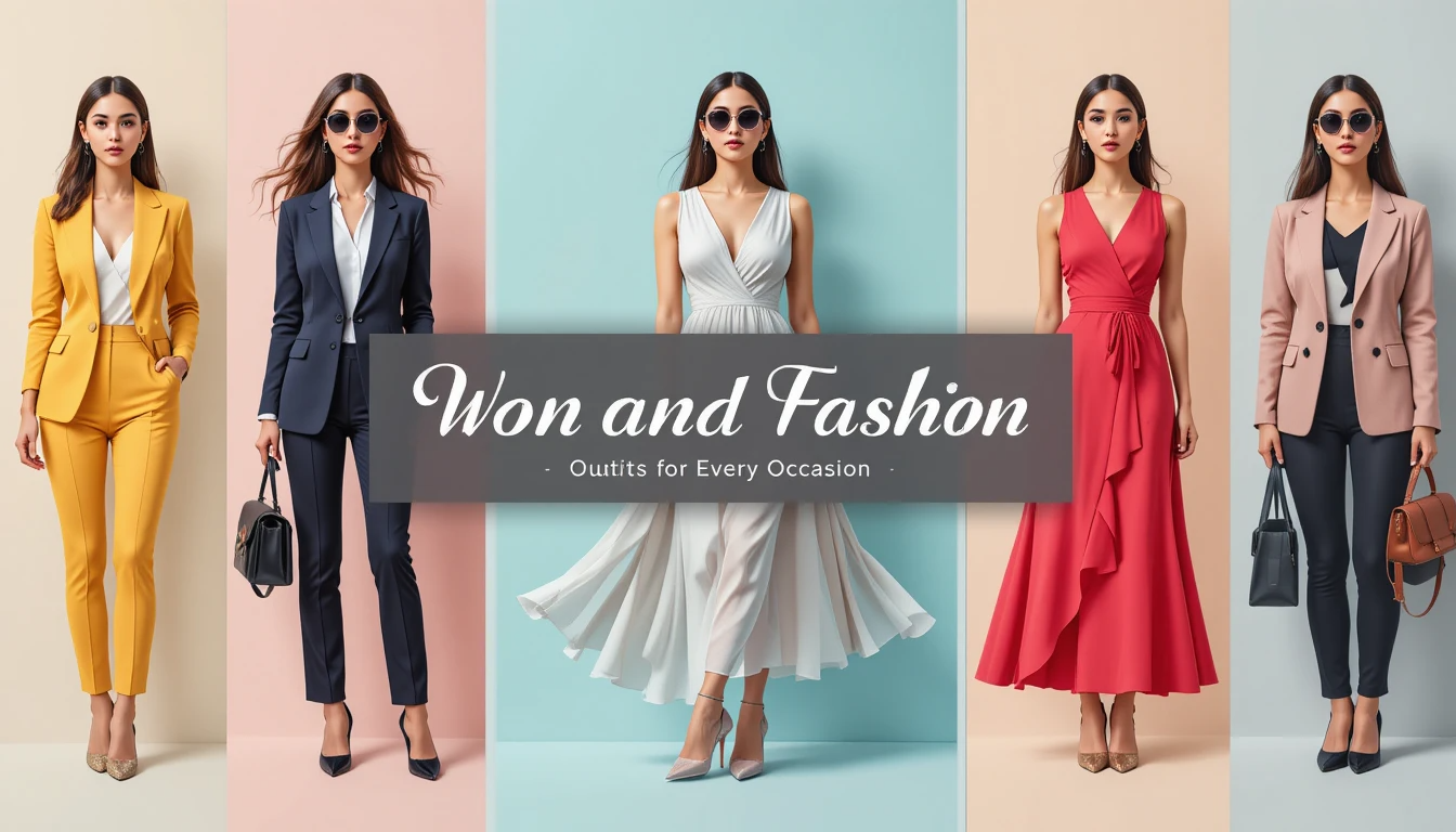 Women and Fashion Outfits for Every Occasion